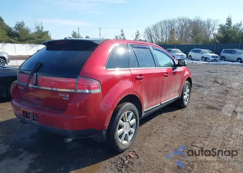 2007 Lincoln Mkx z USA, uszkodzony, nr VIN 2LMDU88C77BJ33530